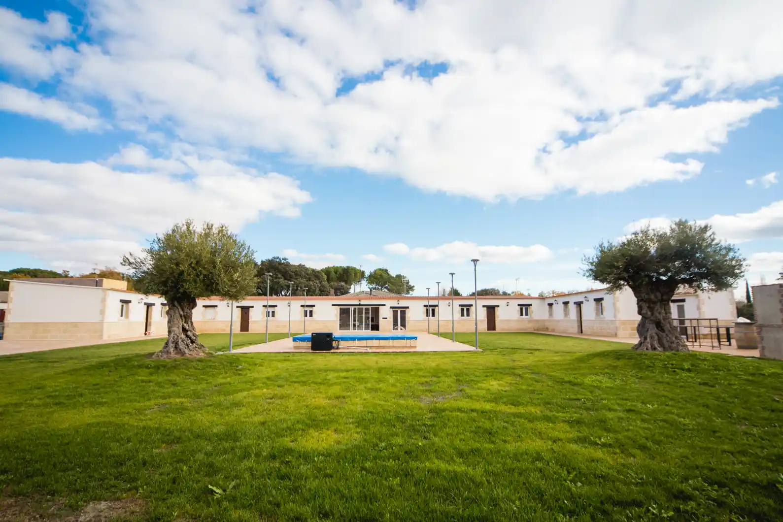 Casa rural en la dehesa