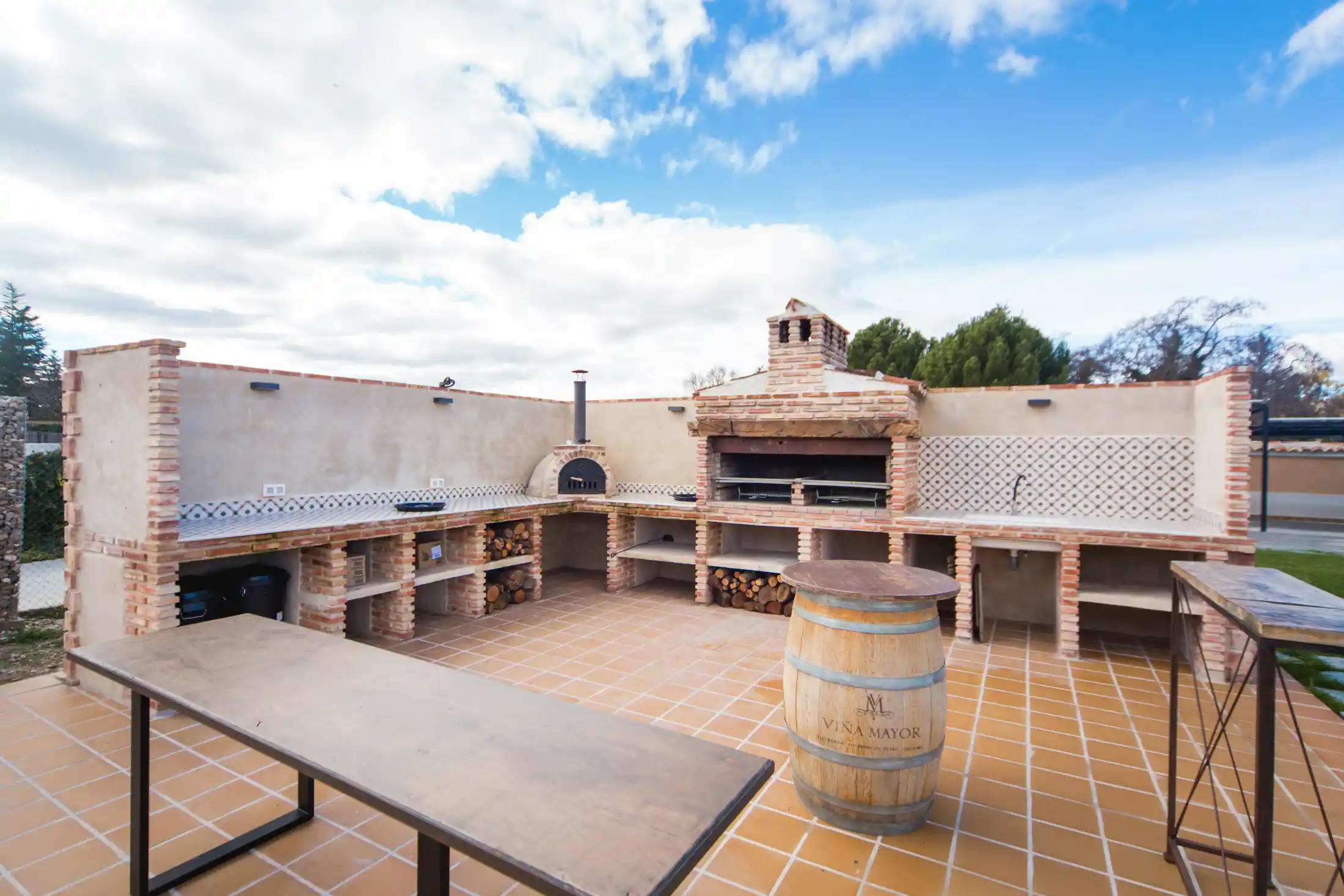 Zona Exterior Horno