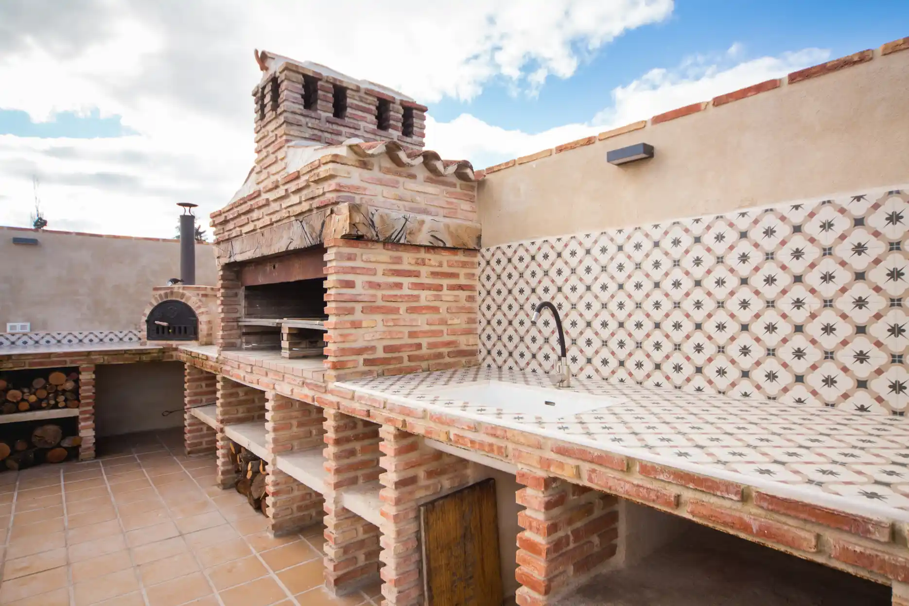 Zona Exterior Horno
